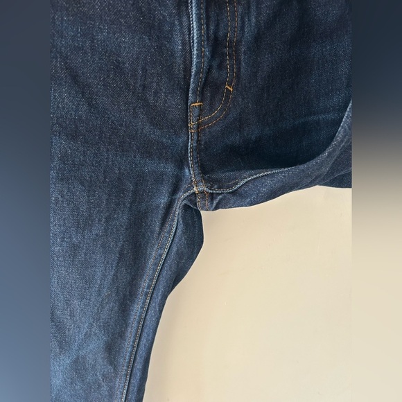 ACNE STUDIOS Bla Konst Made in Italy Log Indigo Denim Jeans - Picture 8 of 8